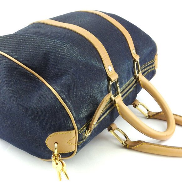 Dior handbag beige canvas ~ leather Authentic used - Picture 4 of 8